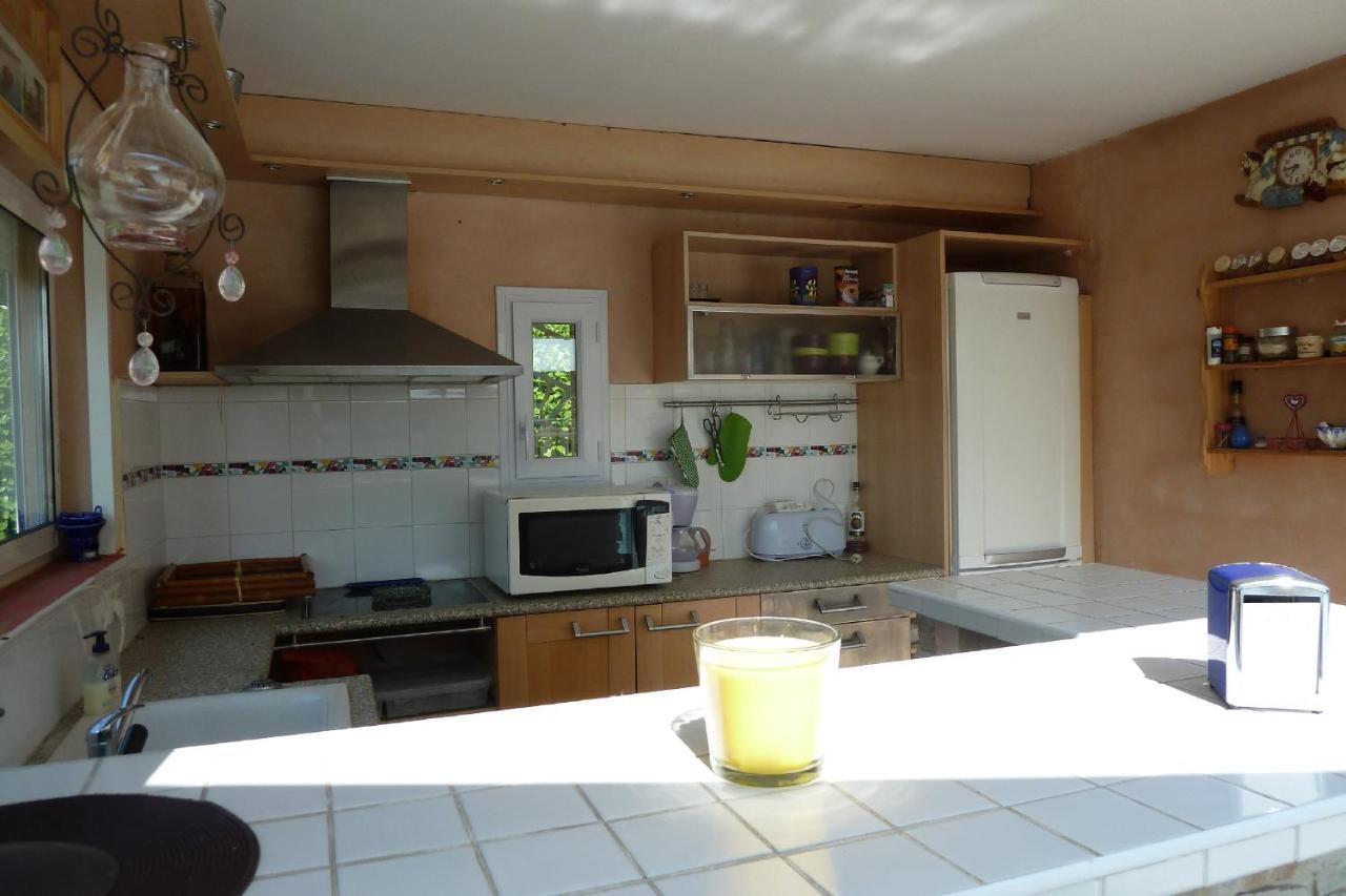 Bed and Breakfast Les Cigalous Restinclieres Exterior foto