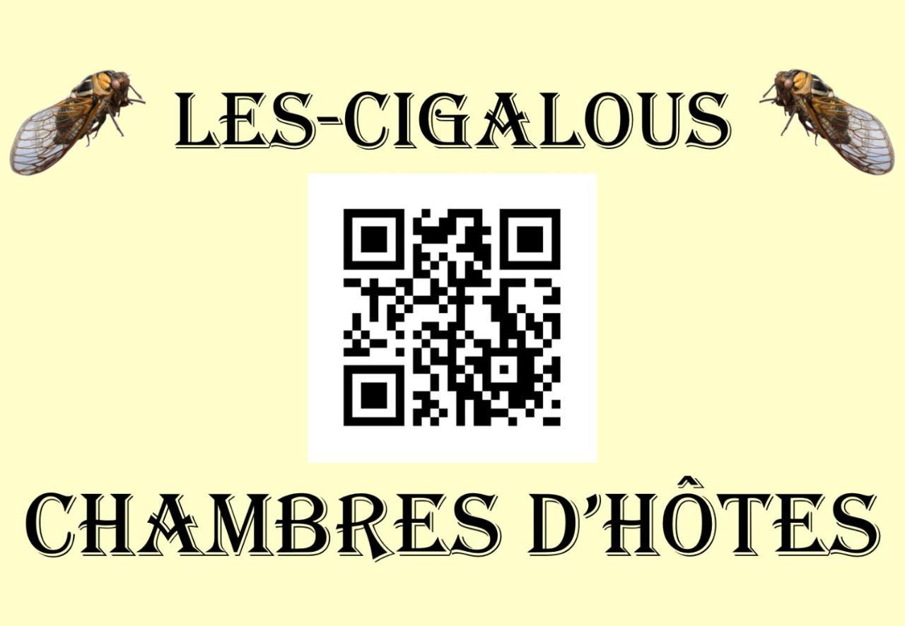 Bed and Breakfast Les Cigalous Restinclieres Exterior foto